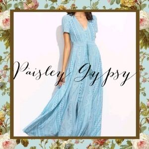 BOHO BLUE MAXI DRESS maxi Dress :